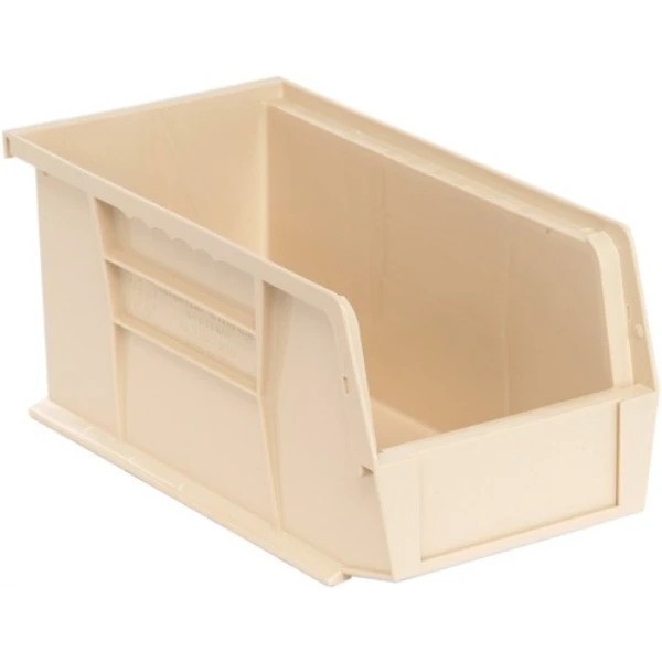QUS230 12 PC-Ultra Stack and Hang Bin - Durable Plastic Storage Container Quantum