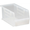 QUS230 12 PC-Ultra Stack and Hang Bin - Durable Plastic Storage Container Quantum