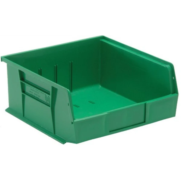 QUS235 6 PC-Ultra Stack and Hang Bin - Durable Polypropylene Storage Container Quantum