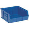 QUS235 6 PC-Ultra Stack and Hang Bin - Durable Polypropylene Storage Container Quantum