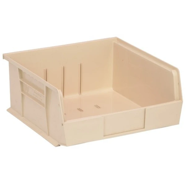 QUS235 6 PC-Ultra Stack and Hang Bin - Durable Polypropylene Storage Container Quantum