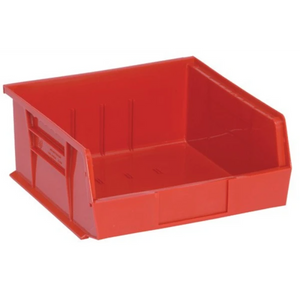 QUS235 6 PC-Ultra Stack and Hang Bin - Durable Polypropylene Storage Container Quantum
