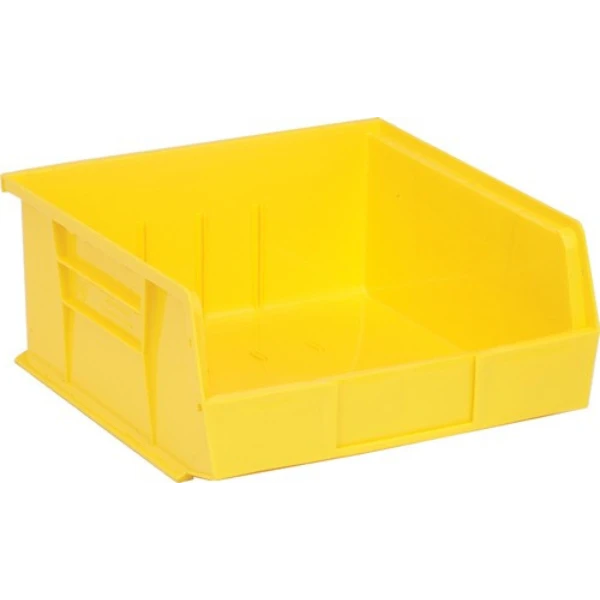 QUS235 6 PC-Ultra Stack and Hang Bin - Durable Polypropylene Storage Container Quantum