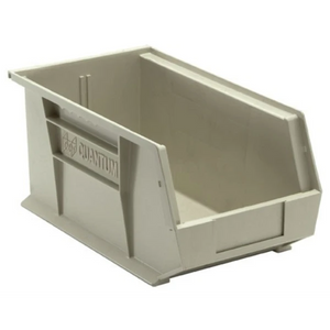 QUS240 12 PC-Ultra Stack and Hang Bin Durable Polypropylene Storage Container Quantum