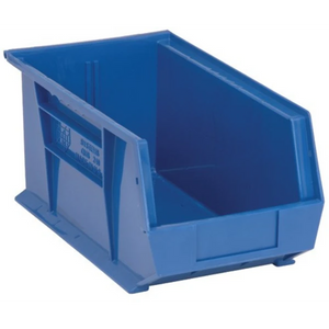QUS240 12 PC-Ultra Stack and Hang Bin Durable Polypropylene Storage Container Quantum