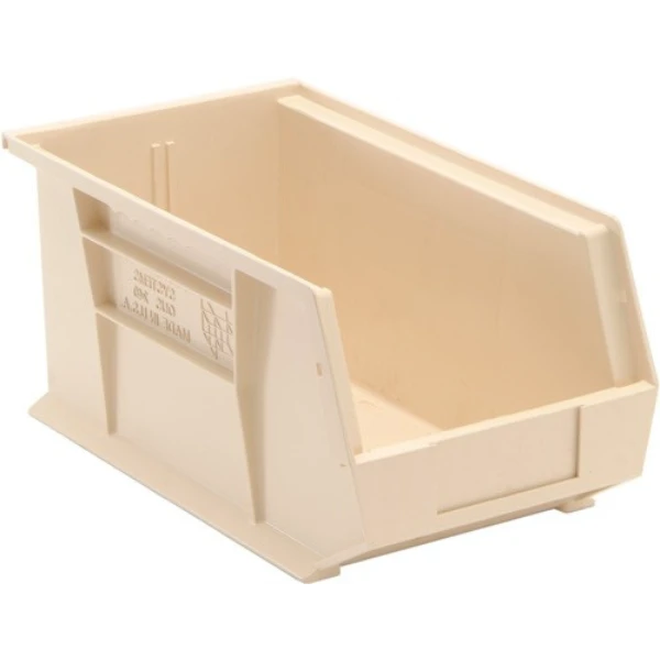 QUS240 12 PC-Ultra Stack and Hang Bin Durable Polypropylene Storage Container Quantum
