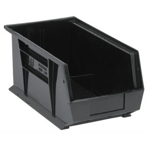 QUS240 12 PC-Ultra Stack and Hang Bin Durable Polypropylene Storage Container Quantum