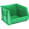 QUS270 3 PC-Ultra Stack and Hang Bin - Durable Polypropylene Storage for Inventory Organization Quantum