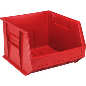 QUS270 3 PC-Ultra Stack and Hang Bin - Durable Polypropylene Storage for Inventory Organization Quantum