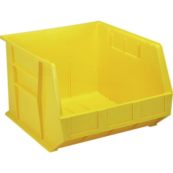 QUS270 3 PC-Ultra Stack and Hang Bin - Durable Polypropylene Storage for Inventory Organization Quantum
