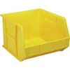 QUS270 3 PC-Ultra Stack and Hang Bin - Durable Polypropylene Storage for Inventory Organization Quantum