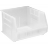 QUS270 3 PC-Ultra Stack and Hang Bin - Durable Polypropylene Storage for Inventory Organization Quantum