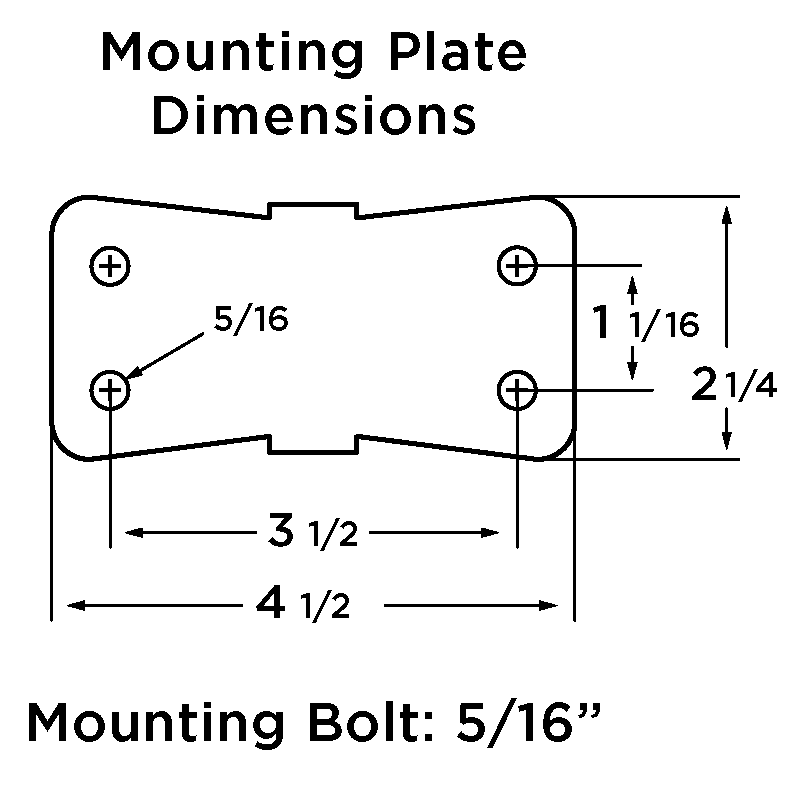 Hamilton Leader Rigid Caster, 2.5-inch Metal Wheel, 200 lbs Load Capacity, 5/16" Plain Bore - Durable Industrial Caster Hamilton