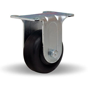 Hamilton R-331-A General Utility Rigid Caster, 3-Inch Aqualite® Polyolefin Wheel, 230 lbs Load Capacity, 3/8-Inch Plain Bore - Durable & Versatile Hamilton