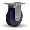 Hamilton R-341-UY Rigid Caster - 4 Inch Unilast Solid Polyurethane Wheel, 325 lbs Load Capacity, 5/8 Inch Straight Roller Bearing - Heavy-Duty General Utility Caster Hamilton