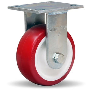 Hamilton R-525-NF Rigid Caster - 5x2" Poly-Tech Polyurethane Wheel on Polypropylene, Industrial Mobility Hamilton