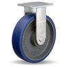Hamilton R-528-SPB Rigid Caster - 8x2 Inch Ergo-Glide Polyurethane on Cast Iron Wheel with Precision Ball Bearings for Enhanced Industrial Mobility Hamilton