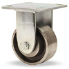 Hamilton R-52HK-4HSB High Heat Rigid Caster | 4"x2" Stainless Steel Wheel | Rated up to 750°F Hamilton