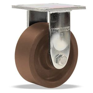 Hamilton R-52HK-5HNY Rigid Caster – 5" x 2" Scorcher Wheel, High Heat Resistant up to 550° F with 3/4" Roller Bearing & High Heat Grease Hamilton