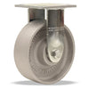 Hamilton R-52HK-6HMB High Heat Rigid Caster - 6" x 2" Metal Wheel, Rated up to 750° F with 1/2" Stainless Steel Bearings - Top Heat-Resistant Solution for Industrial Use Hamilton