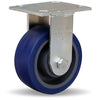 Hamilton R-52K-5SPB Standard Duty Rigid Caster - 5x2 Ergo-Glide Polyurethane Wheel on Cast Iron Core with Sealed Precision Bearings