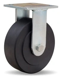 R-52K-6NYB Hamilton Standard Duty Rigid Caster - 6" x 2" Nylast Wheel with 1/2" Sealed Precision Ball Bearings - High Durability and Performance for Industrial Applications Hamilton