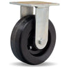 R-52K-6P Hamilton Standard Duty Rigid Caster - 6"x2" Plastex Phenolic Wheel with 3/4" Straight Roller Bearing for High-Intensity Environments Hamilton