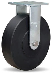 Hamilton R-52K-8NYB Kingpinless Rigid Caster | 8" Nylast Wheel | Heavy-Duty | 1/2" Precision Sealed Bearings | High-Performance Mobility Hamilton
