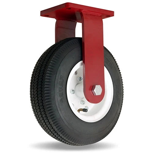 Hamilton Cush-N-Aire Rigid Caster with 12" Pneumatic Air-Filled Tire with 3/4" Precision Tapered Roller Bearings Hamilton
