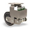 2775lbs Load Capacity Hamilton R-AEZFFM-12DB70 - 12" Duralast XC Polyurethane Cast Iron Rigid Caster with Precision Bearings for Industrial Use Hamilton
