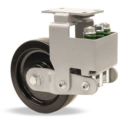 Hamilton Aerospace R-AEZFFM-13PH - 2775 lbs Load Capacity (FM) Rigid Caster, 10x3 Inch Plastex Phenolic Wheel, 1" Roller Bearing - Durable & Efficient Hamilton