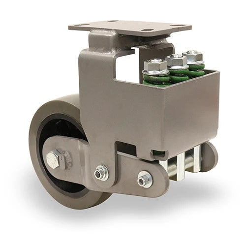 Hamilton Aerospace R-AEZFFM-63GB95: 6" x 3" DuraGlide Wheel Forge Master Rigid Caster - Aerospace-Grade with Sealed Precision Bearings Hamilton