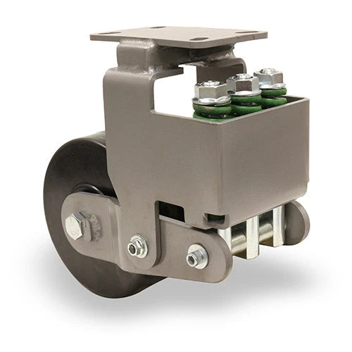 Hamilton Aerospace R-AEZFFM-63PH Spinfinity Rigid  Caster - 6" x 3" Plastex Phenolic Wheel with 1" Roller Bearing - Heavy-Duty Aerospace-Grade Hamilton