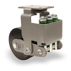Hamilton Aerospace R-AEZFFM-63PH Spinfinity Rigid  Caster - 6" x 3" Plastex Phenolic Wheel with 1" Roller Bearing - Heavy-Duty Aerospace-Grade Hamilton