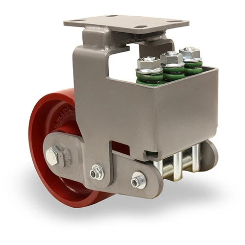 Hamilton Aerospace 8" x 3" Rigid Caster: Spring Loaded with Sealed Precision Ball Bearings Hamilton