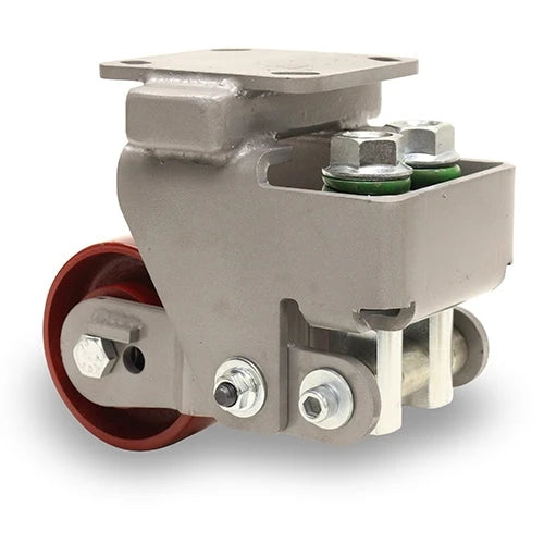 Hamilton R-AEZFHS-4NYB-1 Aerospace Rigid Caster - 4" x 2" Nylast Wheel with 1/2" Sealed Precision Bearings - Heavy Service Hamilton