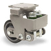 Hamilton Aerospace 5" x 2" Rigid Caster - Spring Loaded, Duralast XC Polyurethane on Cast Iron, Heavy Service - R-AEZFHS-5DB70-1 Hamilton