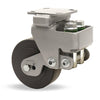 Hamilton Aerospace 5" Rigid Caster - R-AEZFHS-5NYB-1 Spring Loaded Heavy Service with Nylast Wheel & Precision Bearings Hamilton