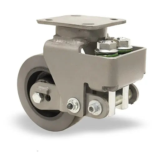 Hamilton Aerospace Heavy Service Rigid Caster R-AEZFHS-6GB95-2 with 6x2 inch DuraGlide Wheel and Precision Ball Bearings