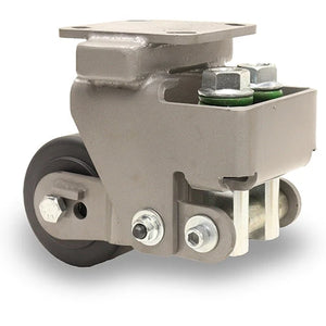 Hamilton Aerospace Spinfinity Rigid Caster - 4"x2" Nylast Wheel with 1/2" Sealed Precision Bearings - Durable & Easy to Install Hamilton