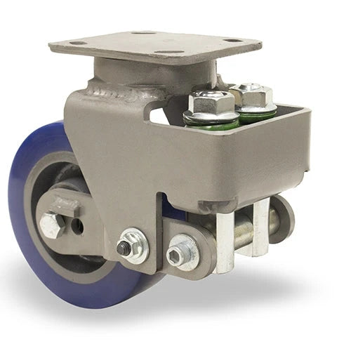 Hamilton Aerospace 6" Ergo-Glide XT Wheel Rigid Caster - Spring Loaded Spinfinity (WH) with 1/2" Sealed Precision Ball Bearings Hamilton