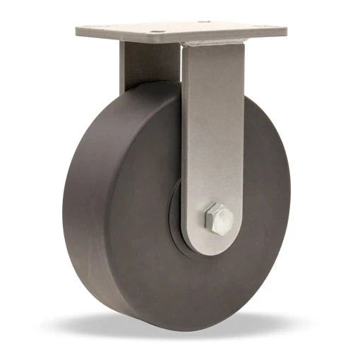 Hamilton Champion Rigid Caster with 10" x 3" Nylast™ High Performance Cast Nylon Wheel with 3/4" Sealed Precision Ball Bearings CasterHQ