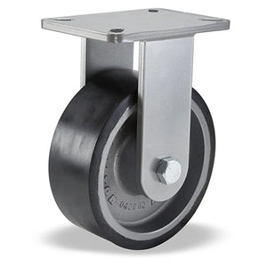 Hamilton R-CH-83GB95 8" x 3" DuraGlide Rigid Caster – 4000 lb