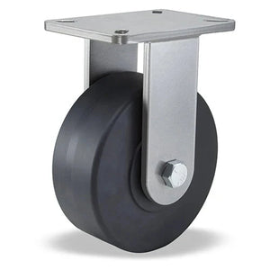 Hamilton Champion Rigid Caster with 8" x 3" Nylast™ High Performance Cast Nylon Wheel with 3/4" Sealed Precision Ball Bearings CasterHQ