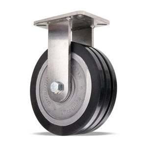 Hamilton 10"x3" UltraGlide Rigid Stainless Caster – 3200 lb