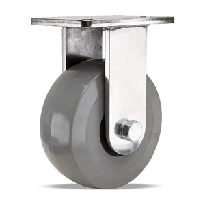 Hamilton 6" x 2.5" Polyurethane Rigid Stainless Caster – 2200 lb