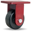 Hamilton Extra Heavy Duty Rigid Caster with 6" x 2 1/2" Plastex Phenolic Wheel with 1" Straight Roller Bearing Hamilton