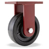 Hamilton Extra Heavy Duty Rigid Caster with 8" x 2 1/2" Plastex Phenolic Wheel with 1" Straight Roller Bearing Hamilton