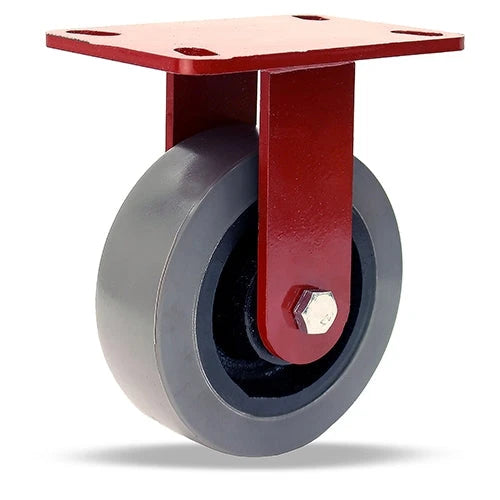 Hamilton AGV Rigid Caster 5" x 2" - R-EHS-AGV-5GB95 - Enhanced Heavy Service Duty with DuraGlide-AGV Polyurethane (95A) & Sealed Precision Bearings Hamilton