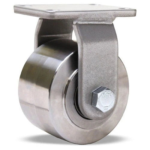 Hamilton Endurance Rigid Caster R-EN-35FSB - 3 1/2" x 2" Forged Steel Wheel with 1/2" Sealed Precision Ball Bearing - Heavy-Duty, Industrial Quality Hamilton